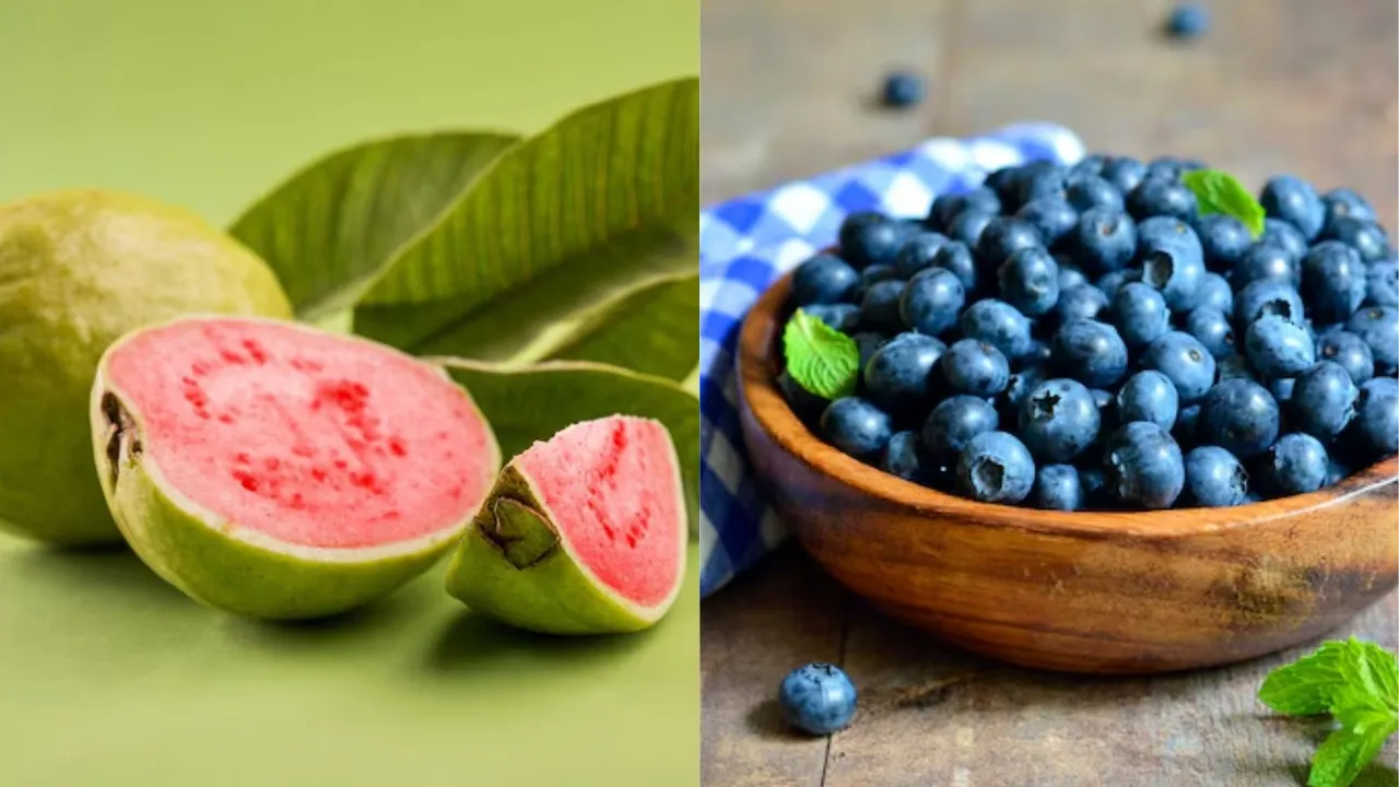 Guava or blueberry which fruit is better for health benefits comparison