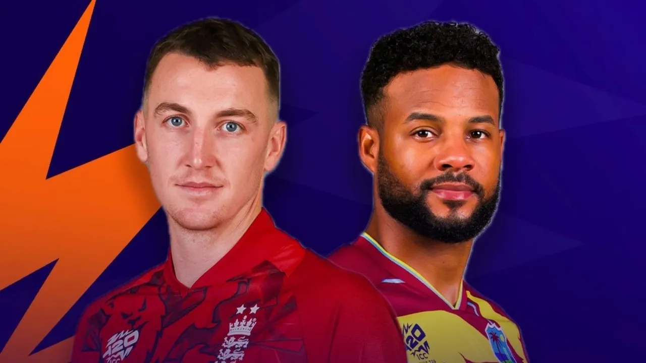 T20 World Cup 2026 ENG vs WI Live Match