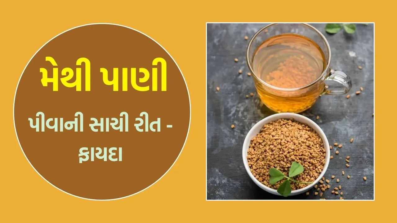 Fenugreek seeds water
