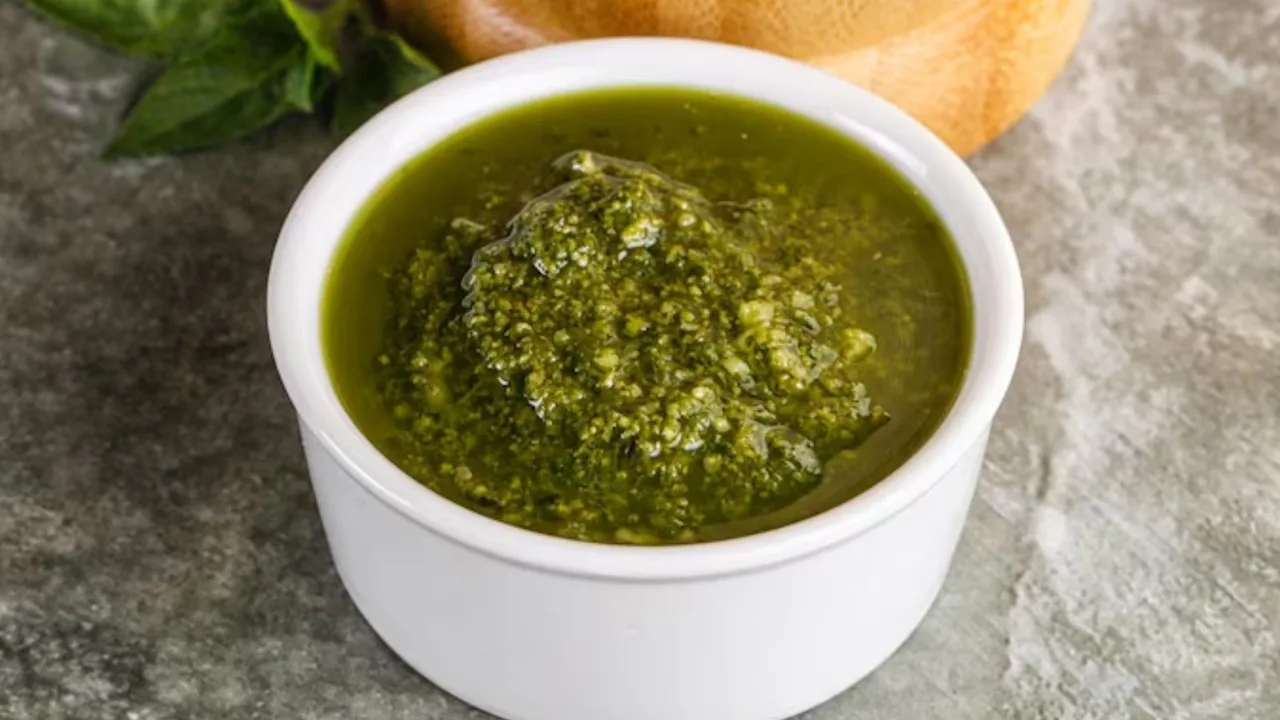 Green Onion Chutney Recipe in gujarati
