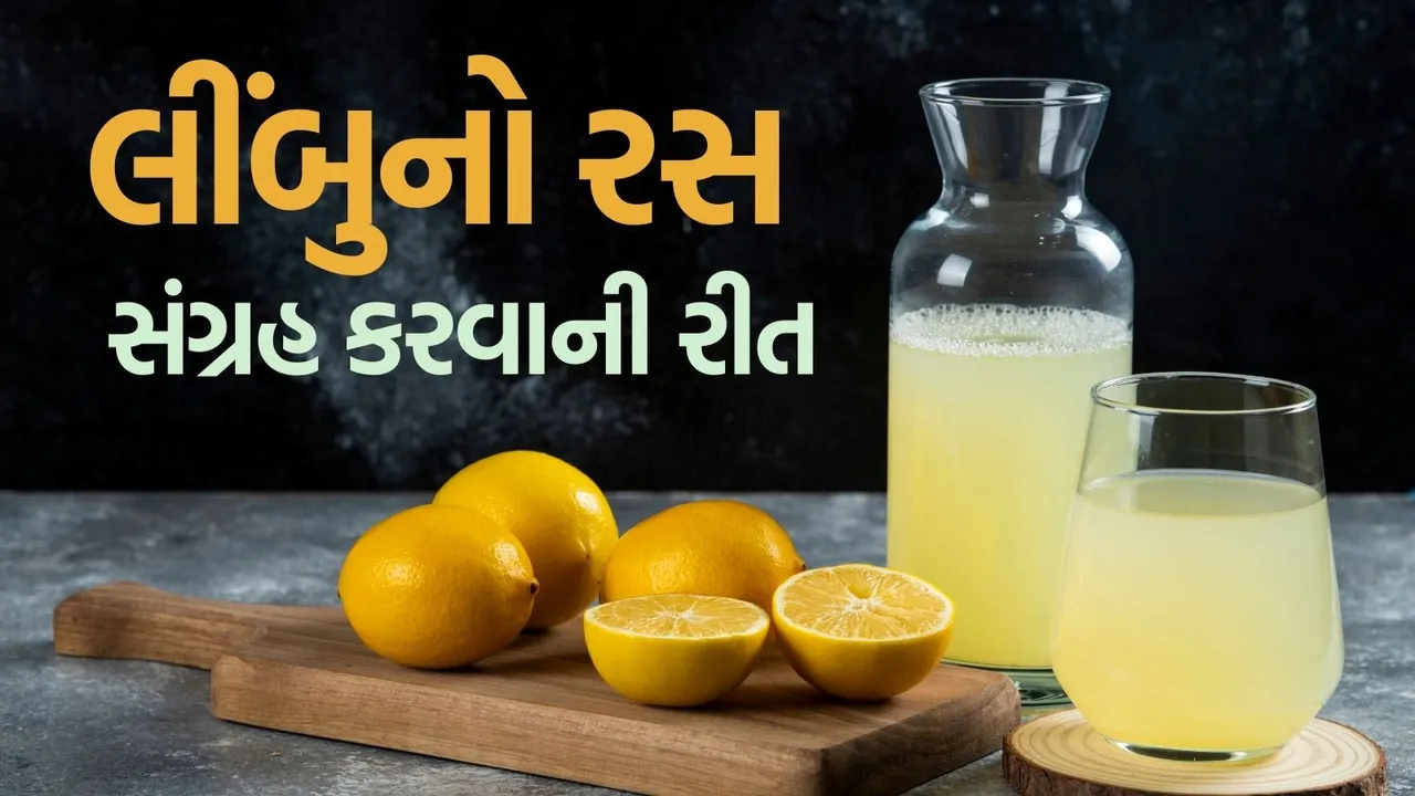 How To Store Lemon Juice