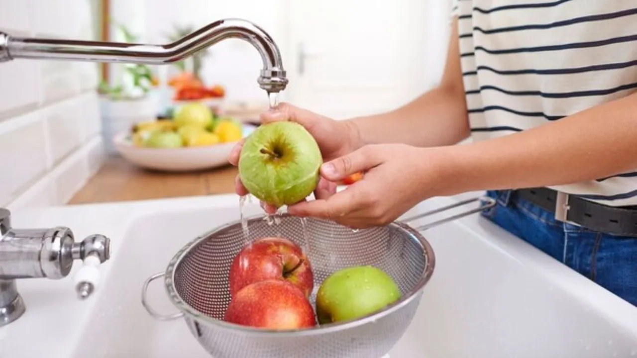 fruits vegetables washing tips