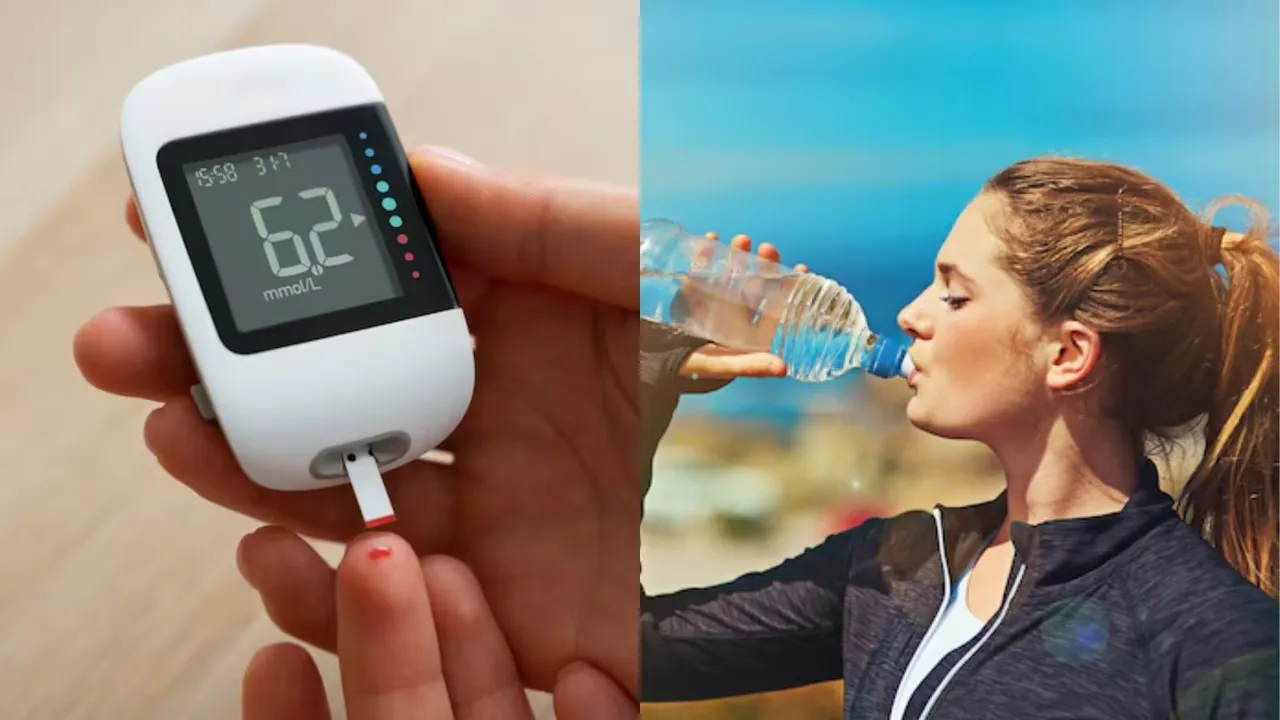 Relationship between blood sugar level and hydration