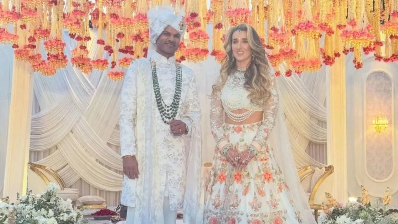 Shikhar Dhawan marries Sophie Shine