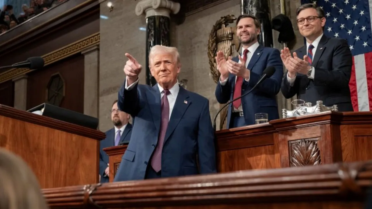 donald trump Addressing the US Congress