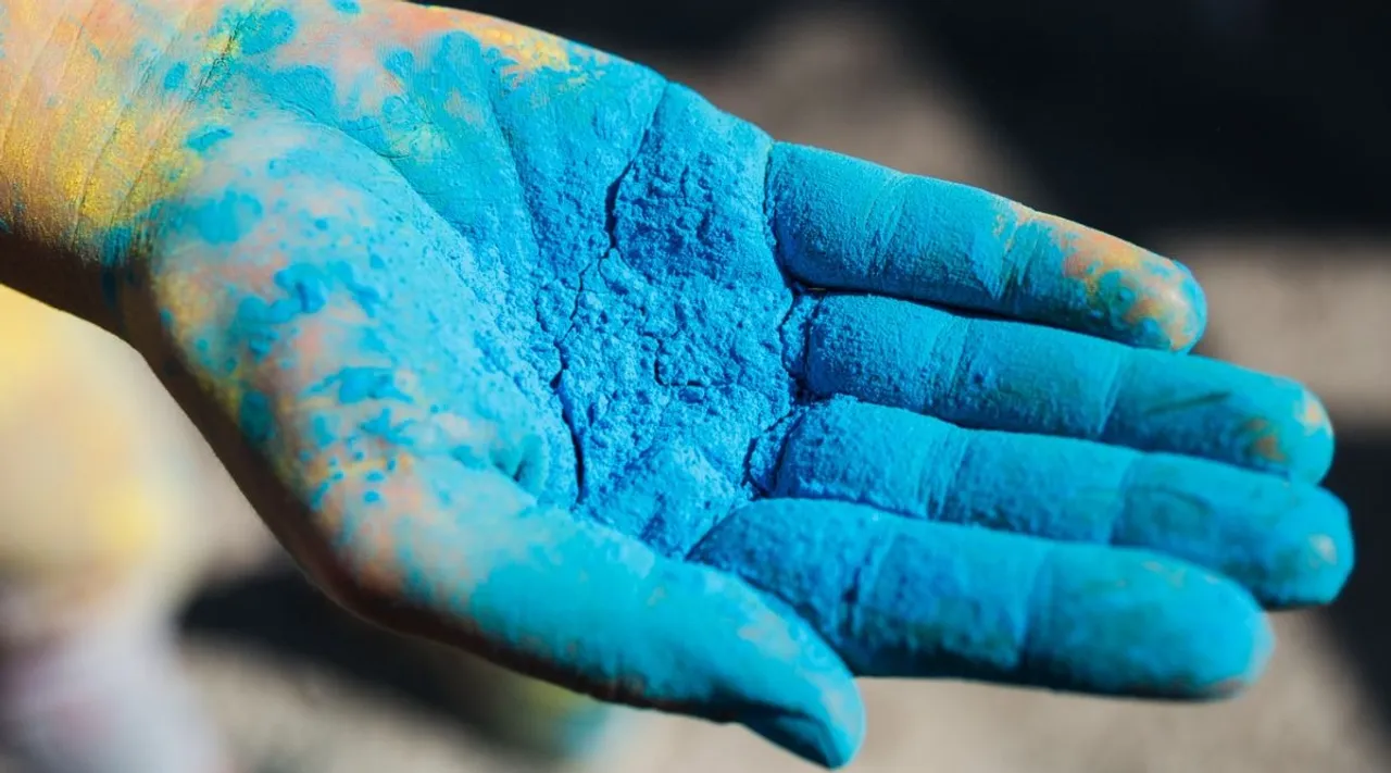 Holi 2026 Organic blue color