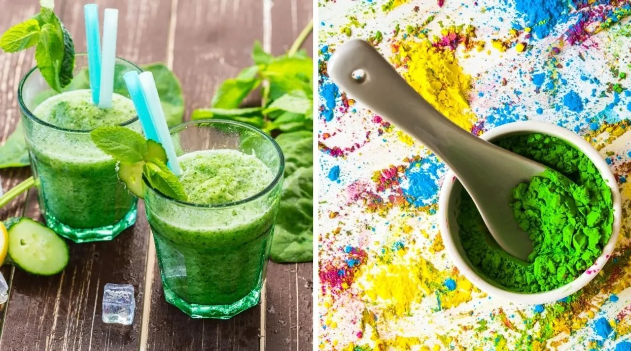 Holi 2026 Organic Green Colors