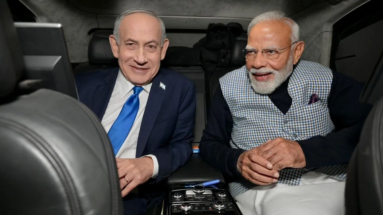 PM Modi Benjamin Netanyahu