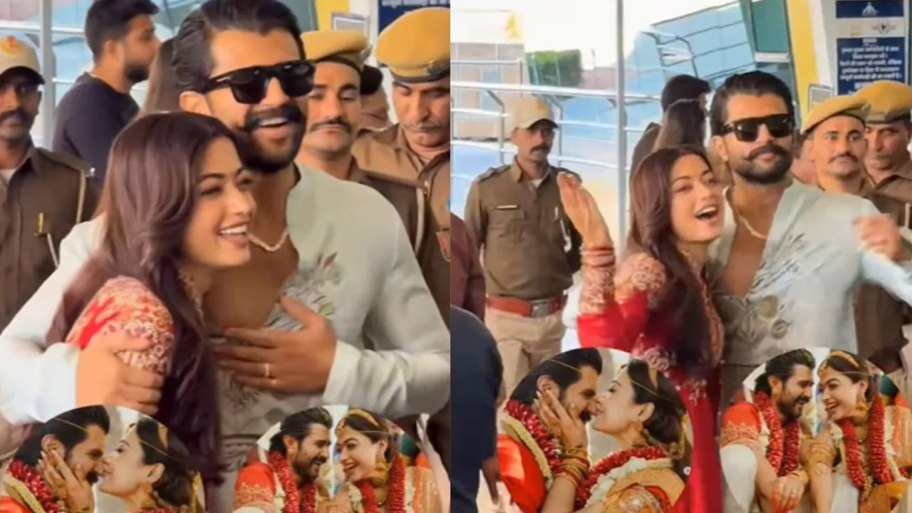 Rashmika Mandanna and Vijay Deverakondas first public appearance