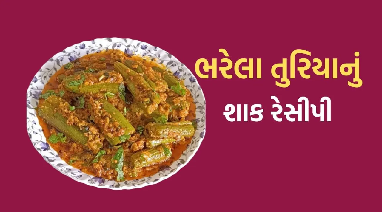 Bharwa Turai Recipe | bharela turiya nu shaak banavani rit