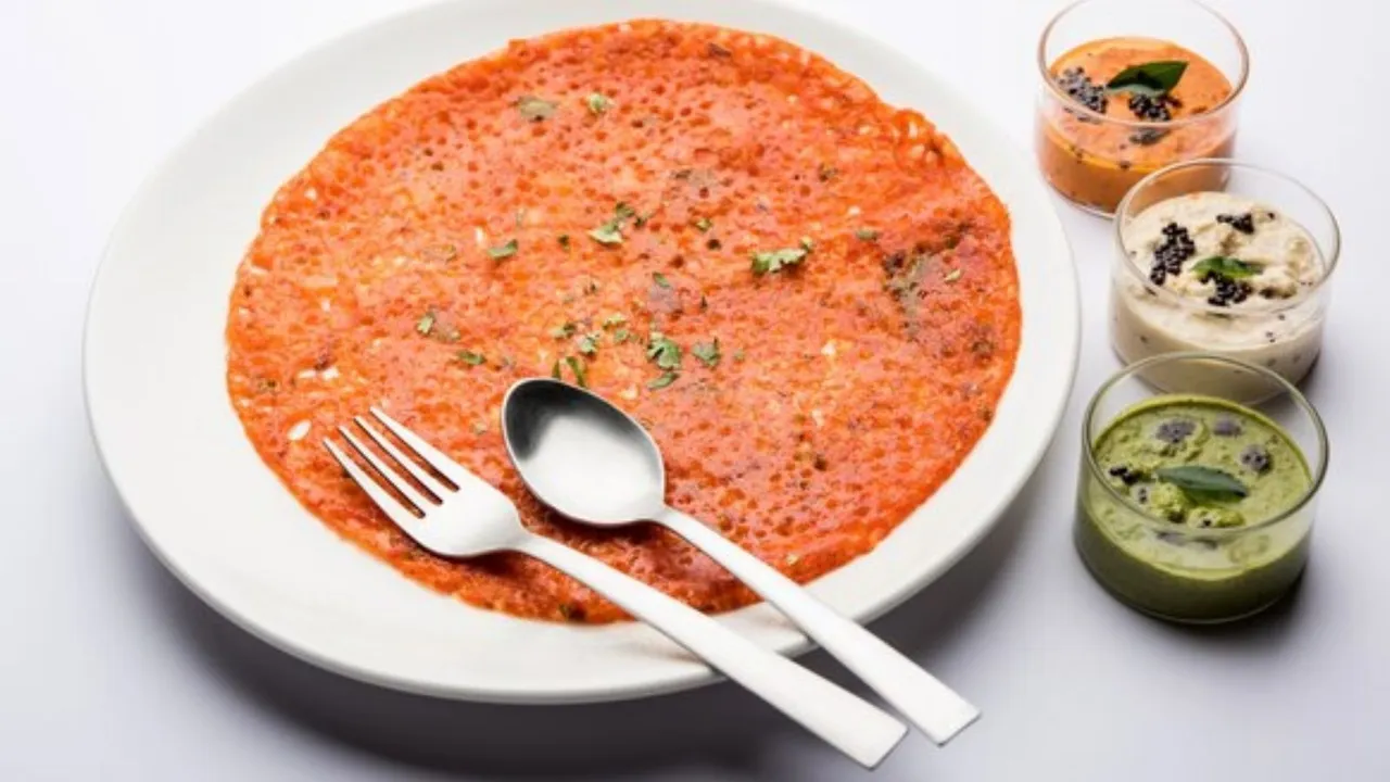 instant Tomato Chilli Dosa secret recipe in gujarati