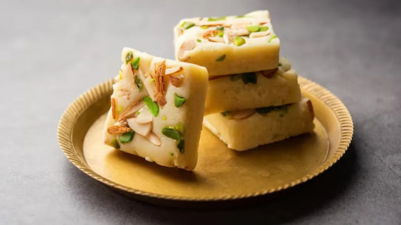 Malai Barfi Recipe in gujarati