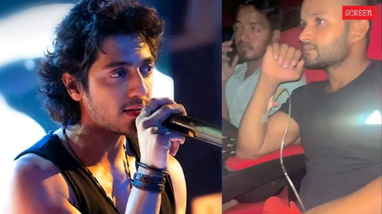 Ahan Panday during Saiyara movie promotions