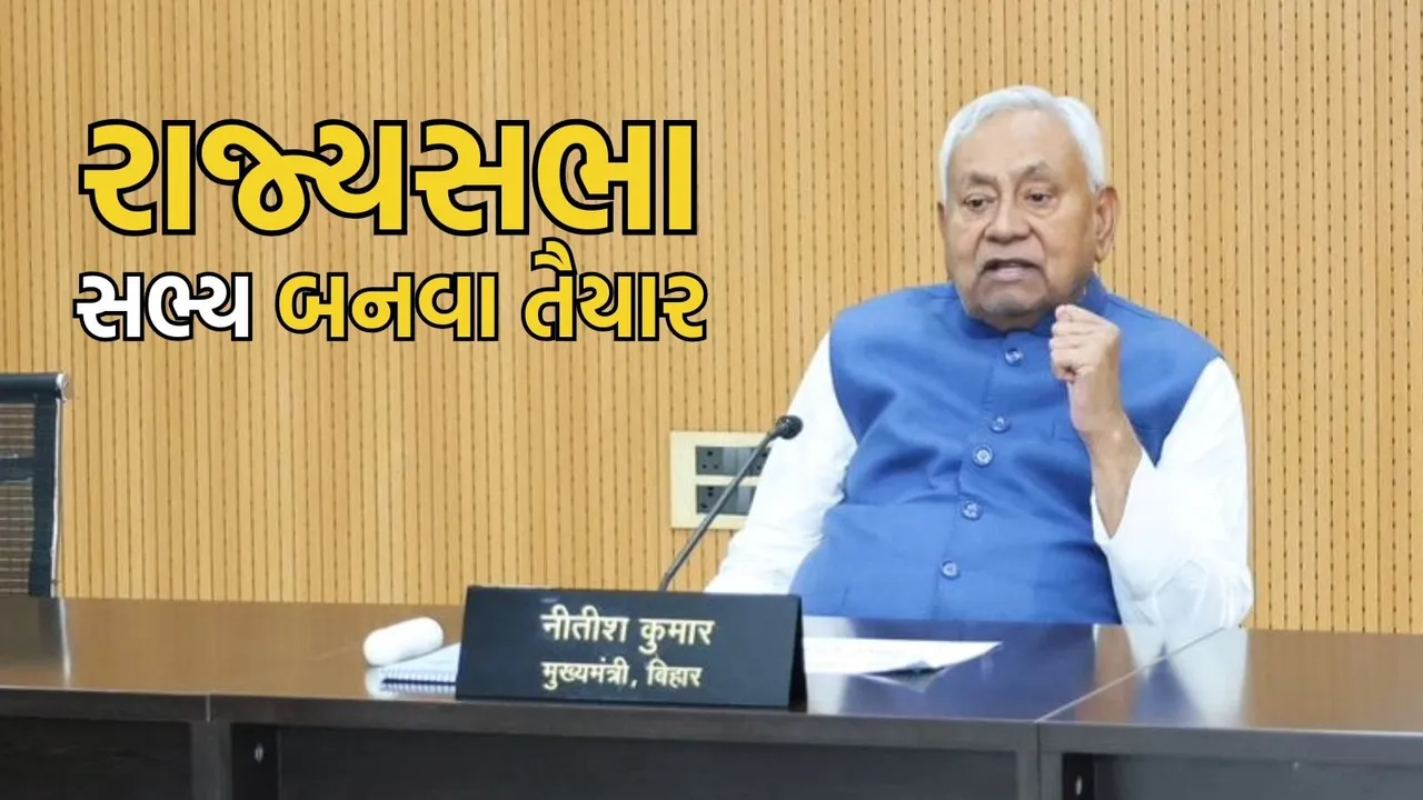 Bihar CM Nitish kumar ready for rajya sabha | બિહાર મુખ્યમંત્રી નીતિશ કુમાર રાજ્યસભા સભ્ય બનશે