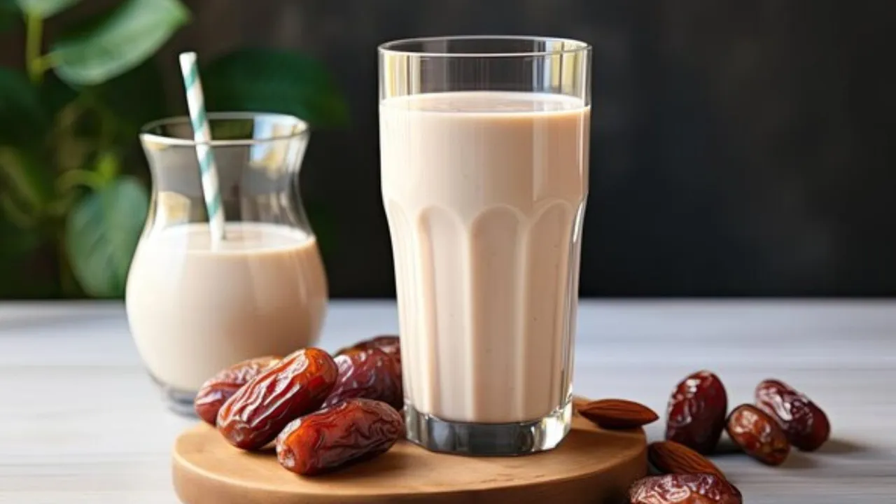 ramadan dates nuts energy boost drink recipe