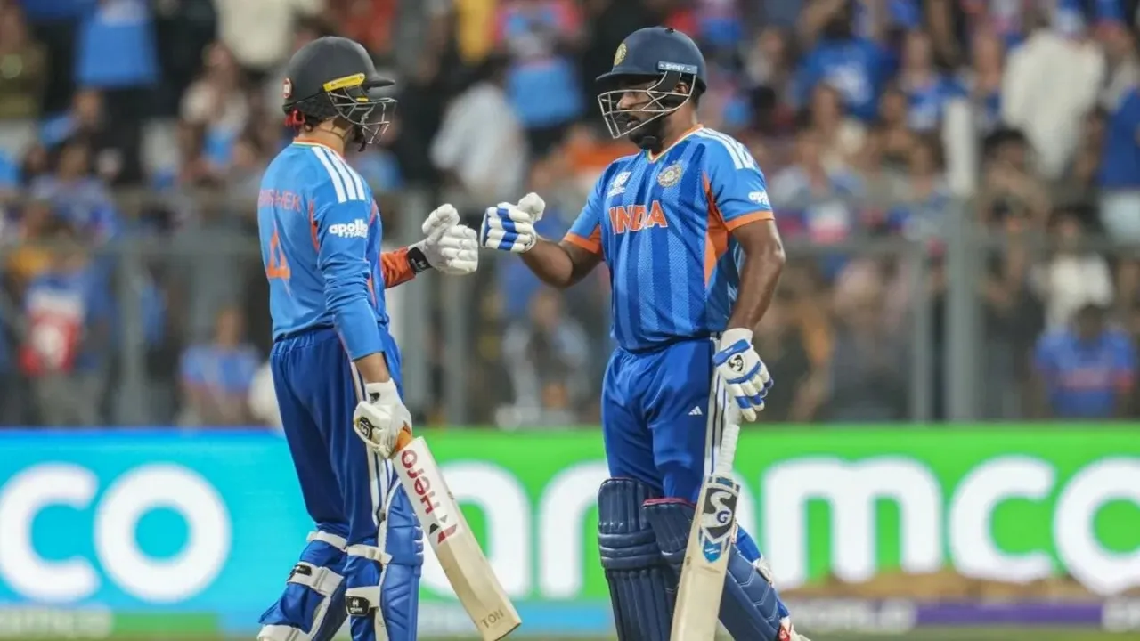 Abhishek Sharma and Sanju Samson