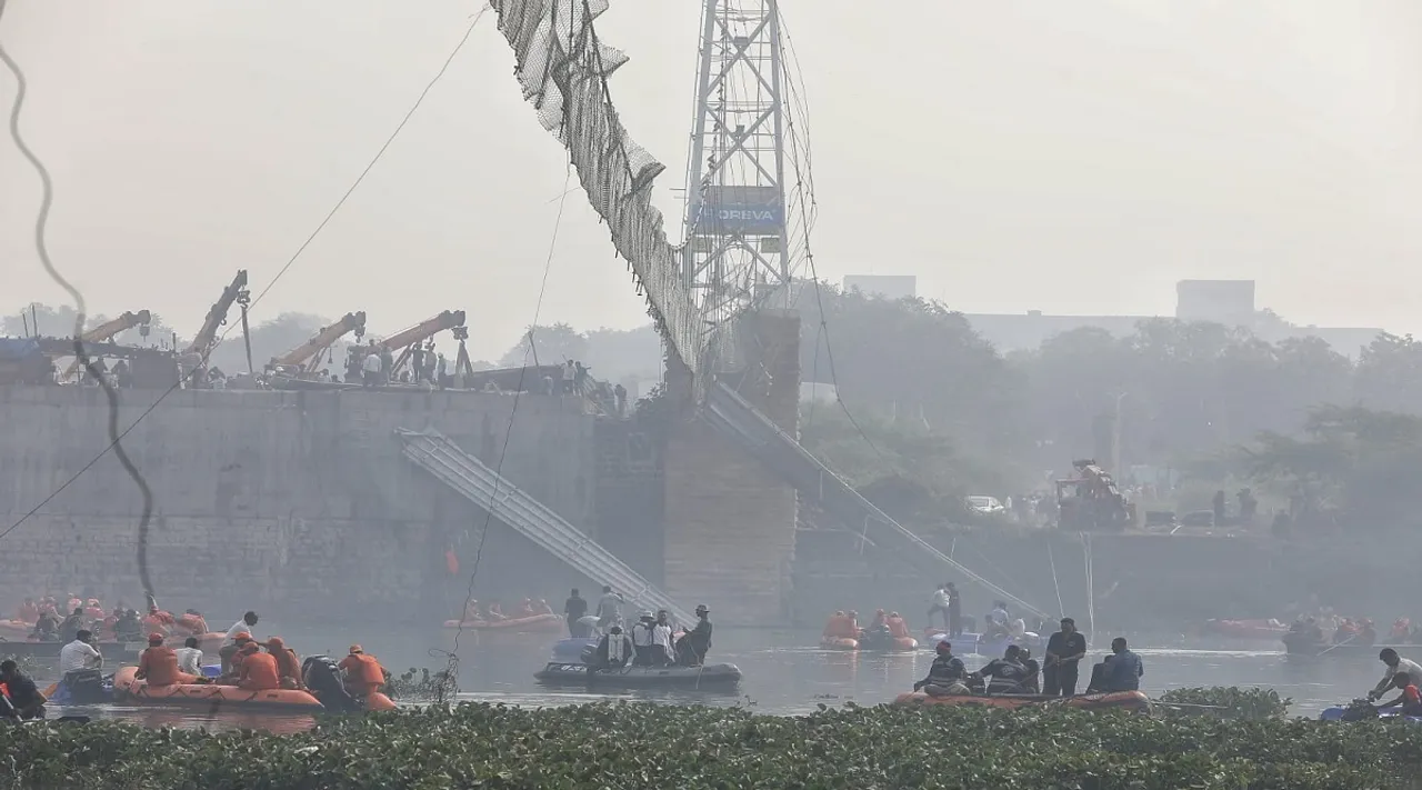 morbi cable bridge collapse