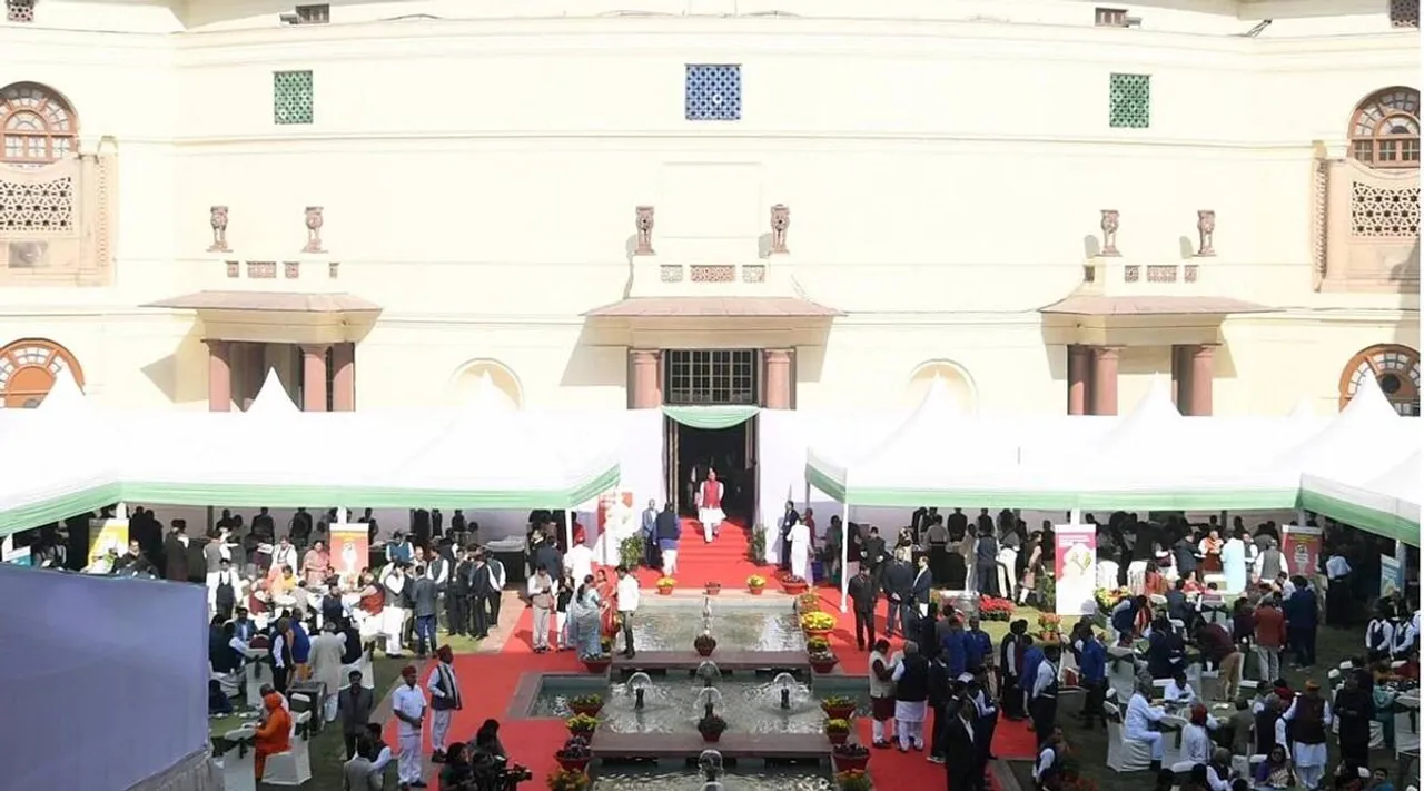 ગયા મહિને સાંસદો માટે બાજરીના લંચમાં. ANI ફાઇલ