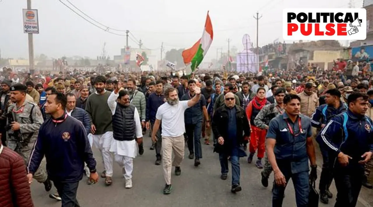 Congress leader Rahul Gandhi during the party's 'Bharat Jodo Yatra', in Shamli, Thursday, Jan. 5, 2023. (PTI Photo)