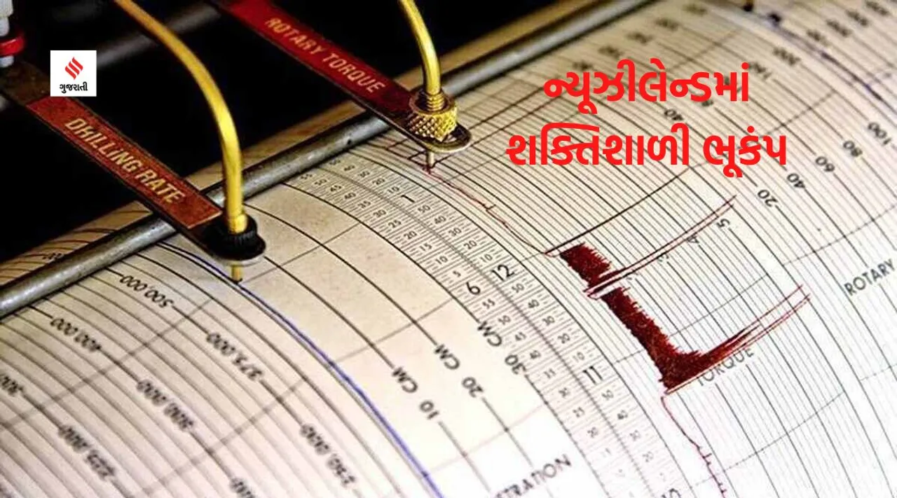 New Zealand Earthquake, USGS