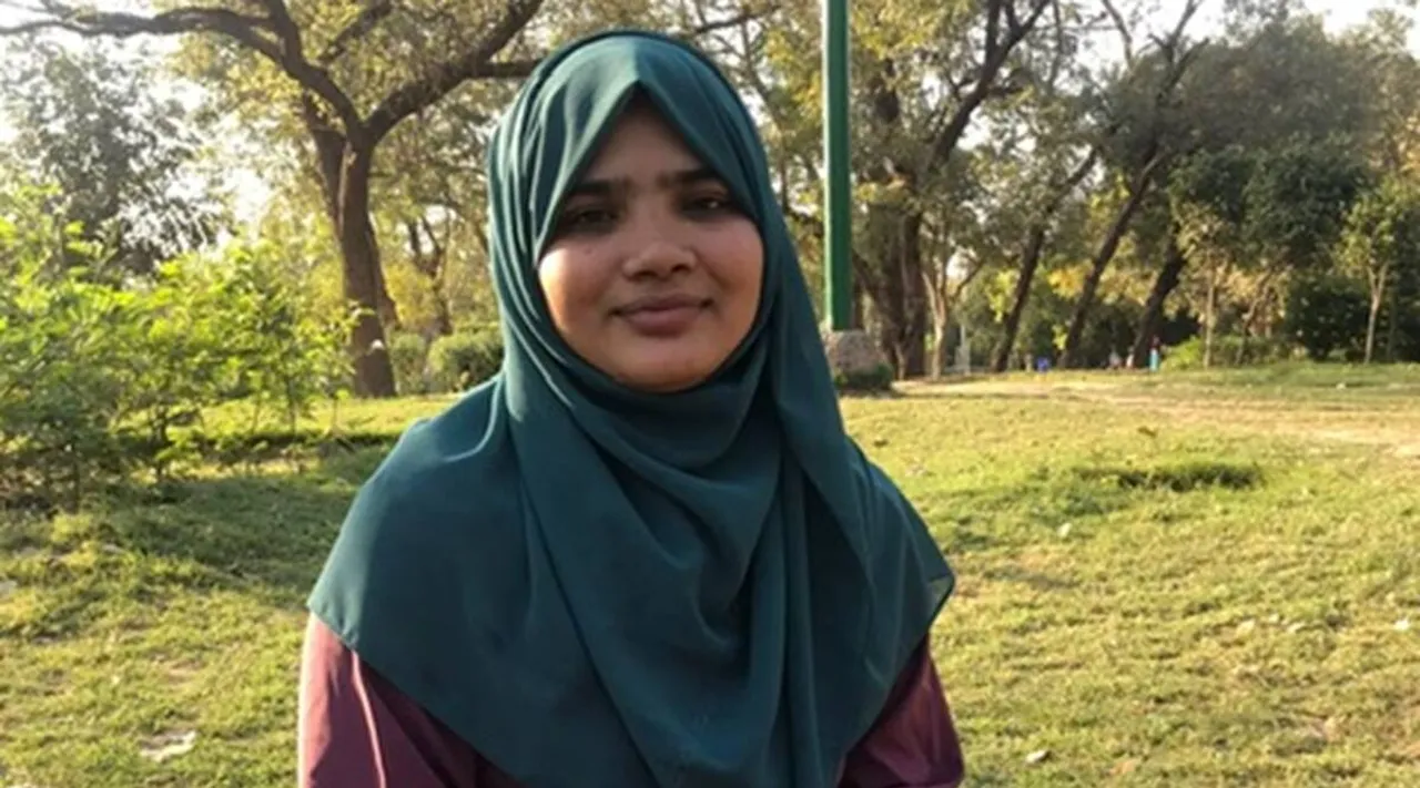 Tasmida Johar, a Rohingya refugee from Myanmar.