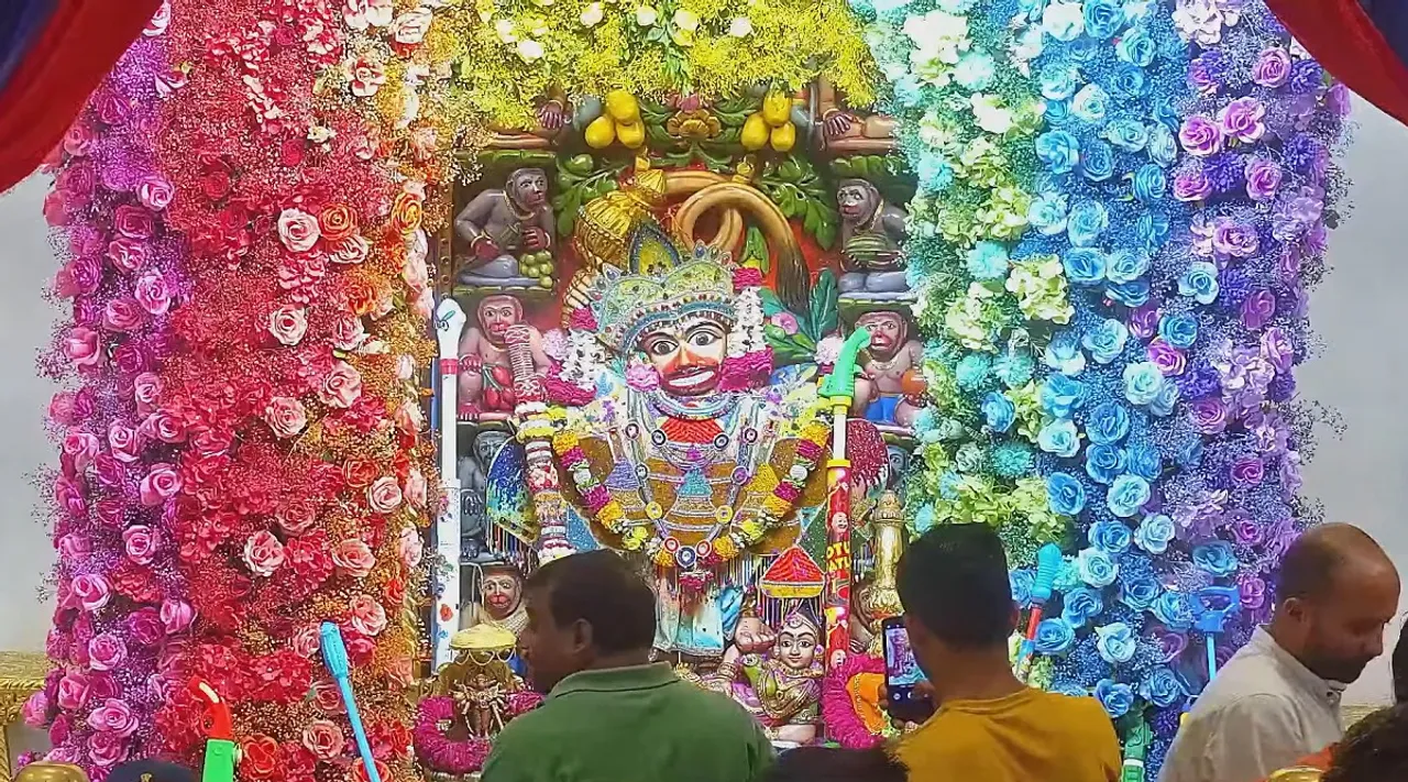 today live darshan, Kashtabhanjan dada darashan, sarangpur hanuman temple live