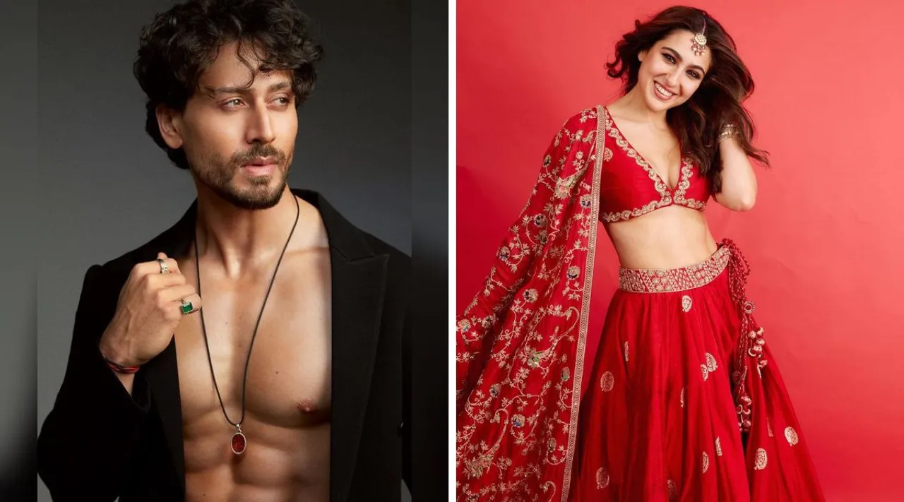 tiger sgroff and sara ali khan