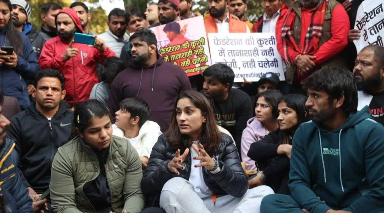 Urmila Matondkar Brij bhushan sharan singh wrestler dharna news