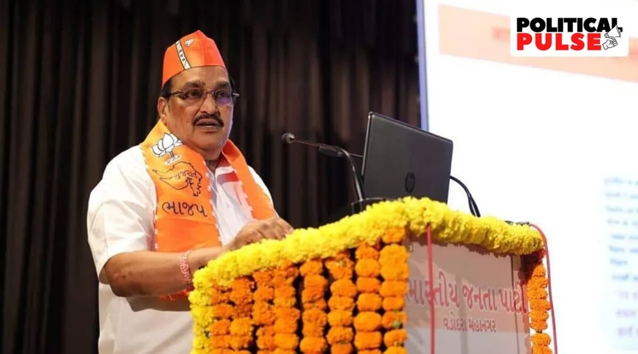 Gujarat BJP president CR Patil
