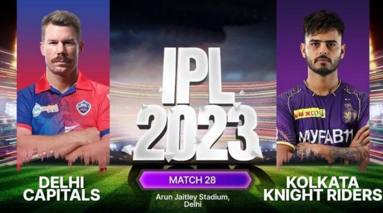 ipl 2023 DC vs KKR
