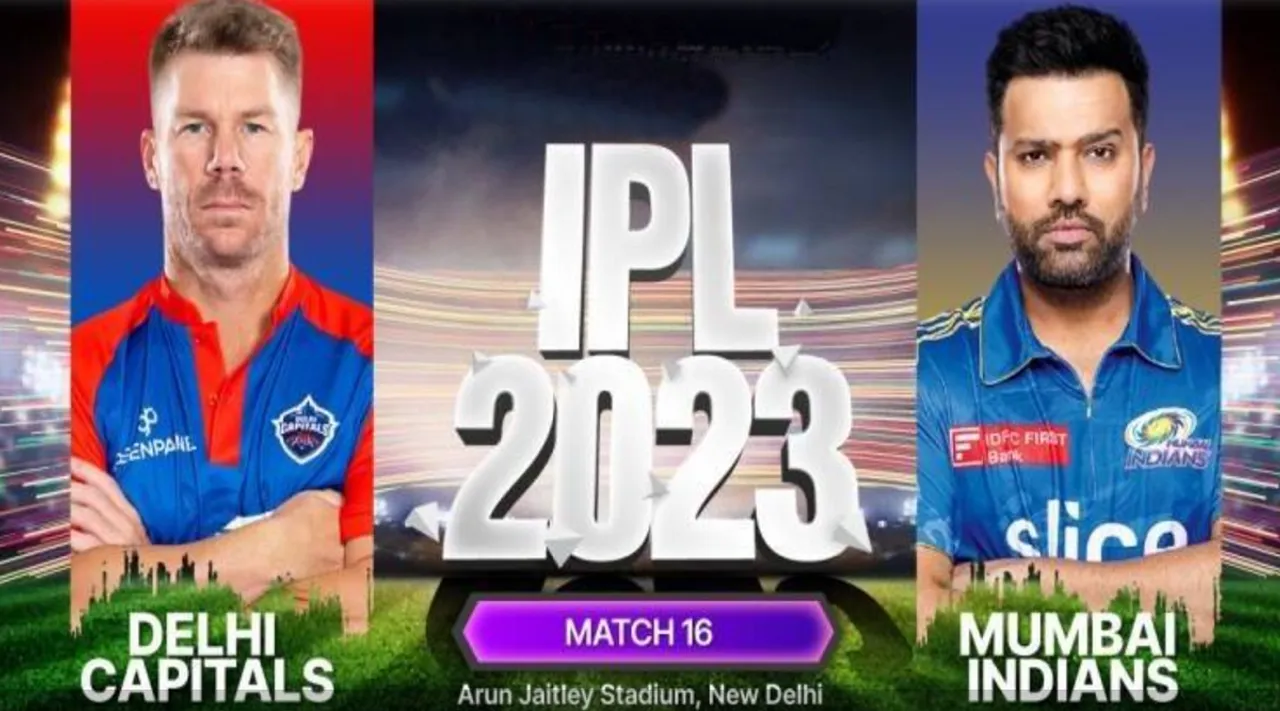 IPL 2023 DC vs MI