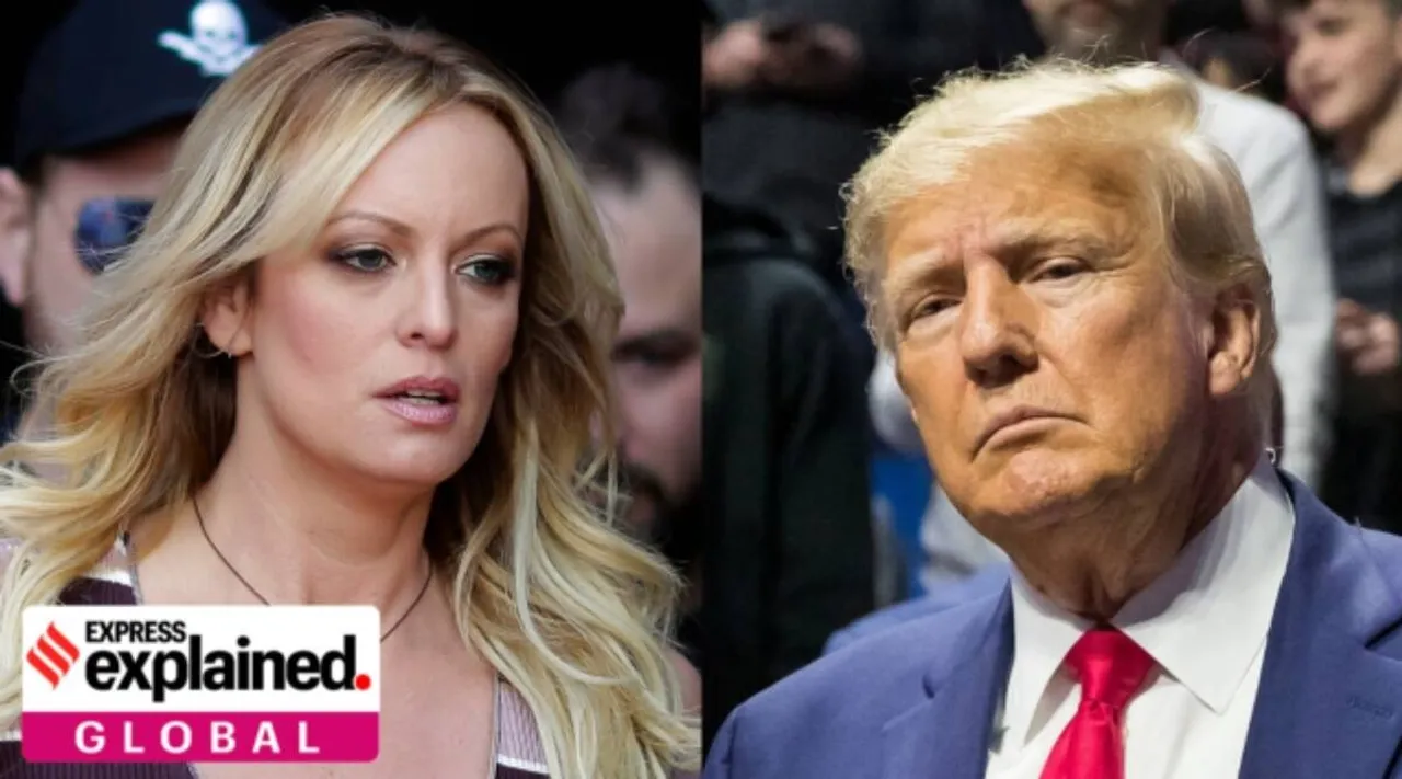 donald trump, Stormy Daniels, Explained Global, Donald Trump indictment