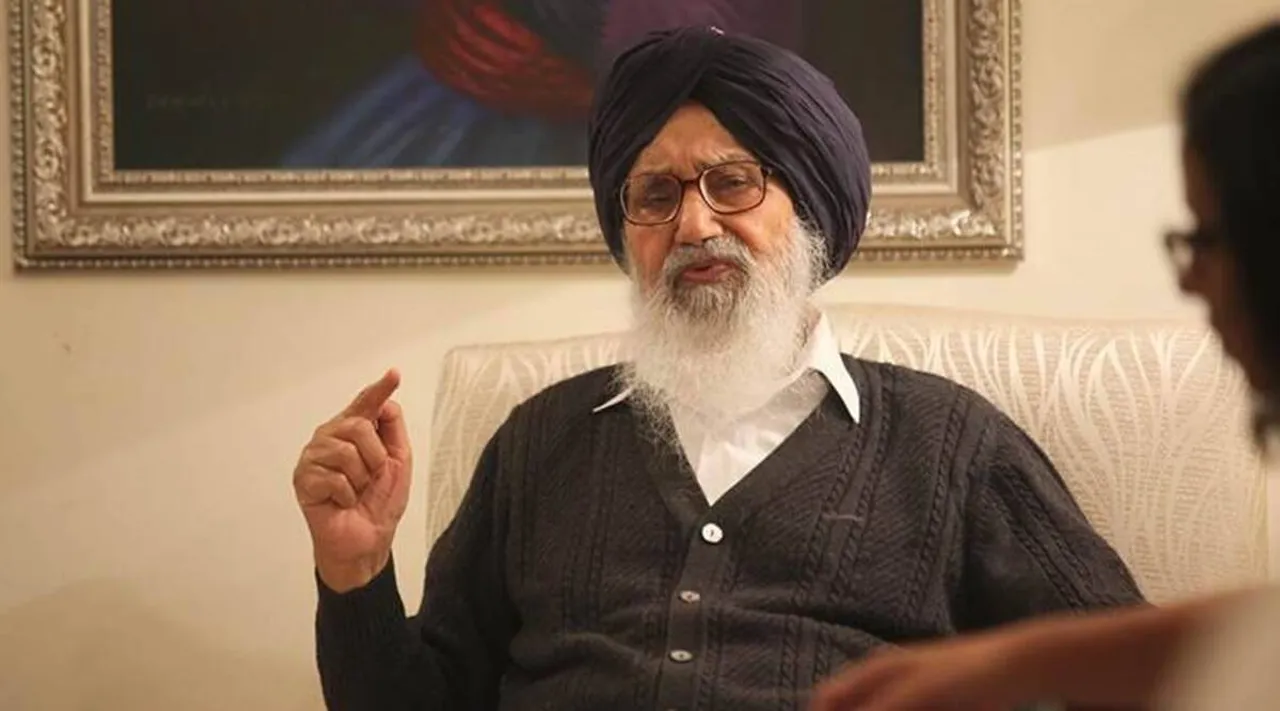 Parkash Singh Badal was 95