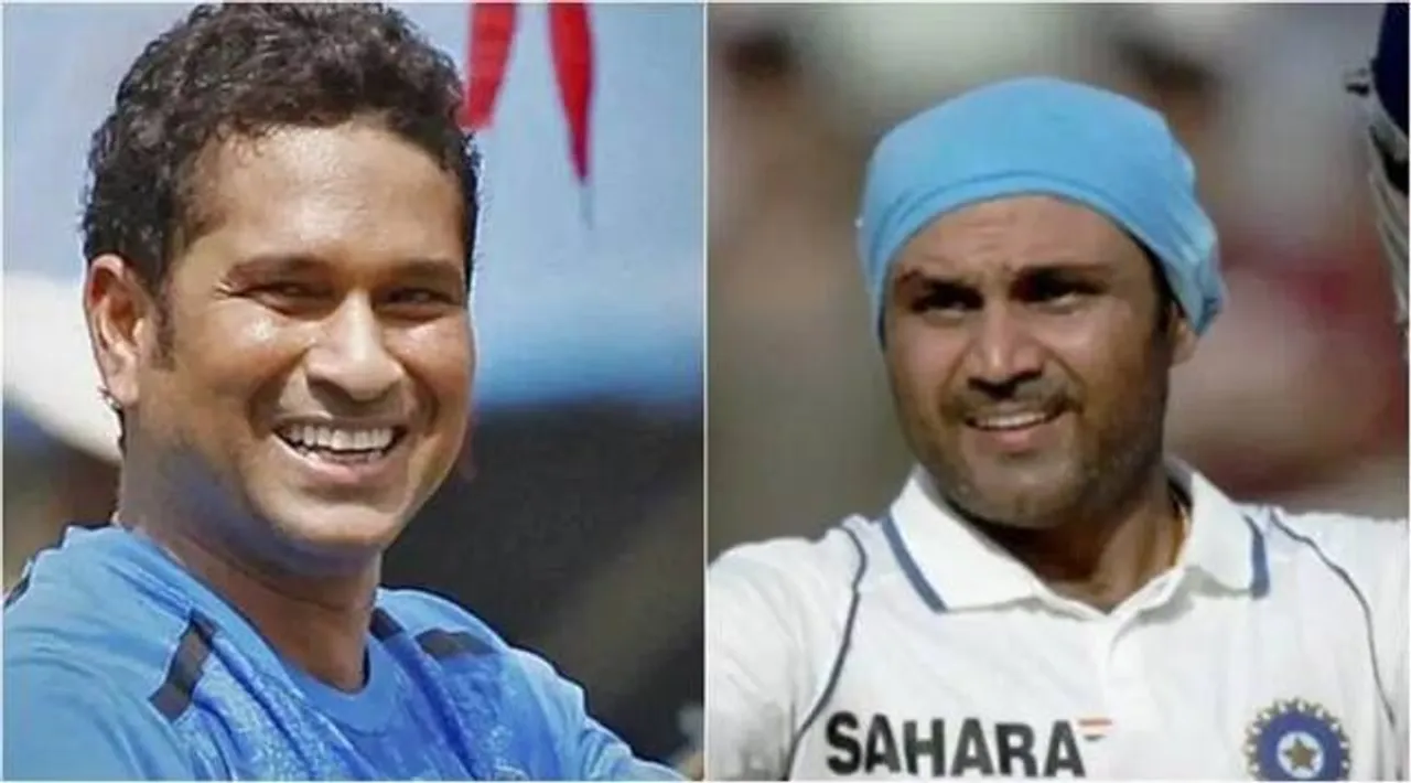 Sehwag wished Tendulkar on his 50th birthday (Source: Express Archives/File)