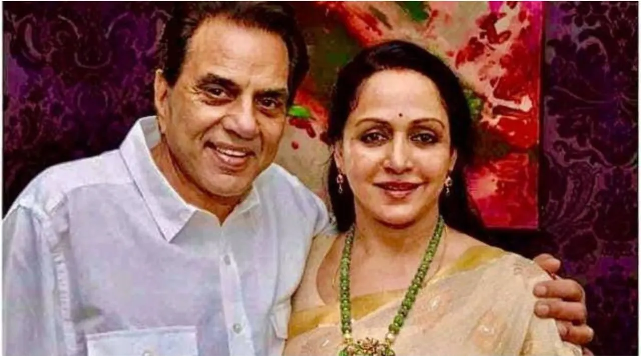 Hema Malini and dhamendra