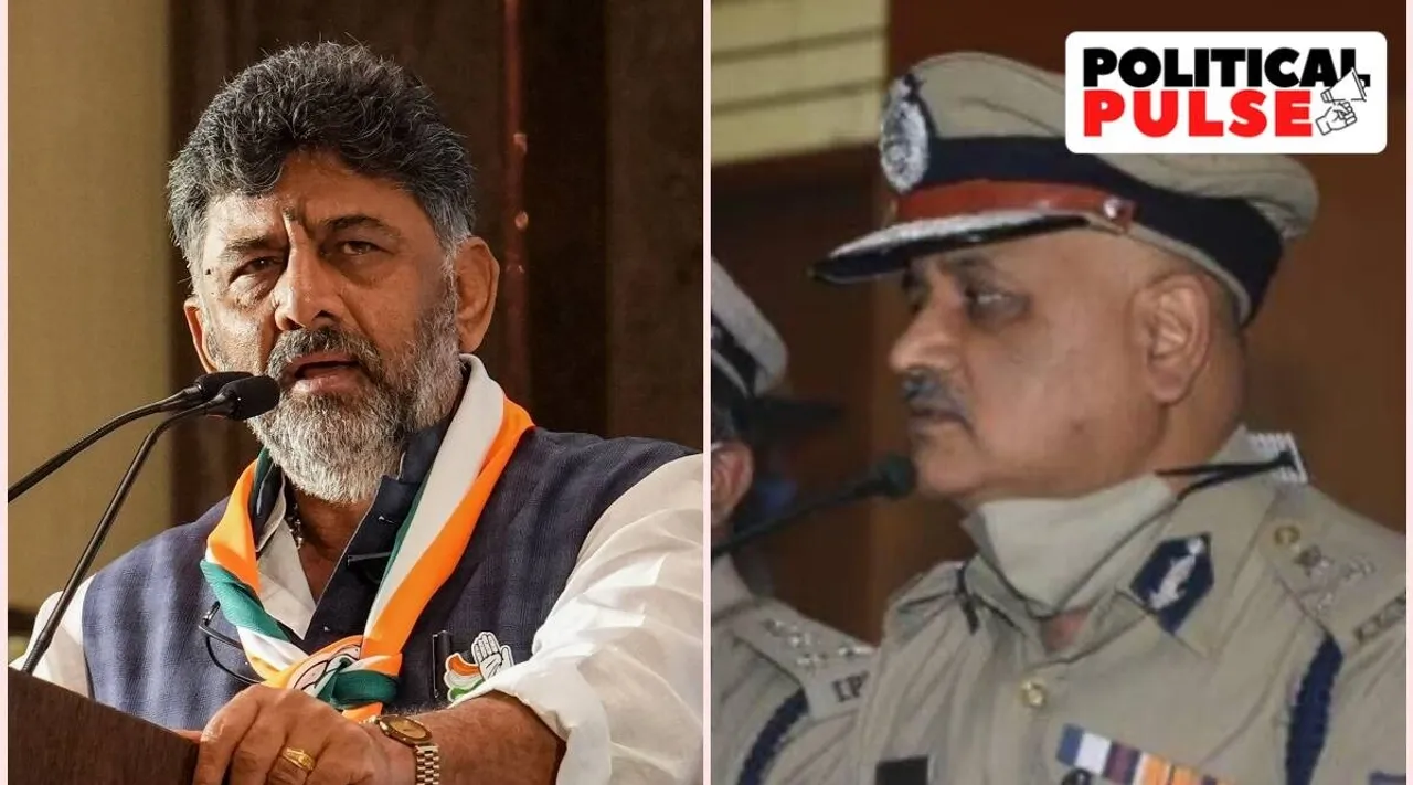 DK Shivakumar - CBI chief Praveen Sood