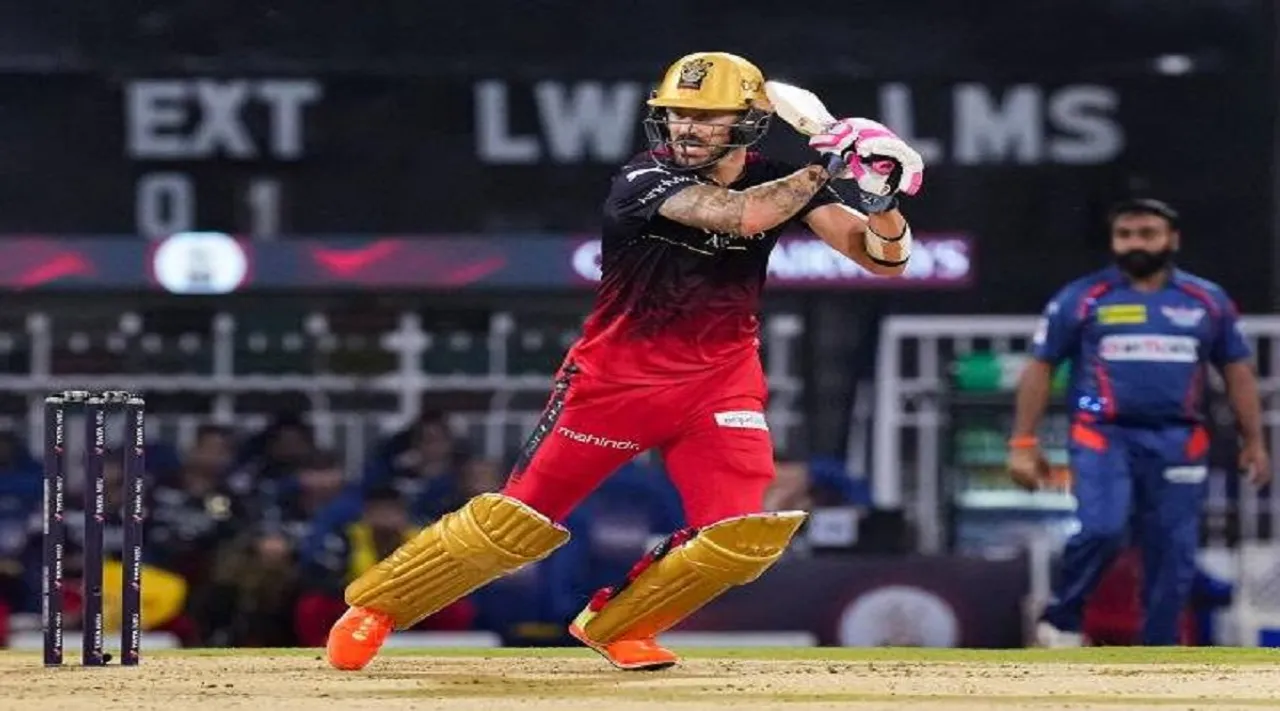 IPL 2023 F du Plessis