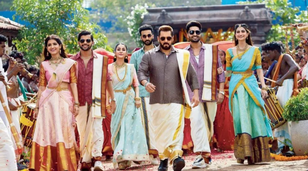 Kisi Ka Bhai Kisi Ki Jaan box office collection: Salman Khan in a still from the film.