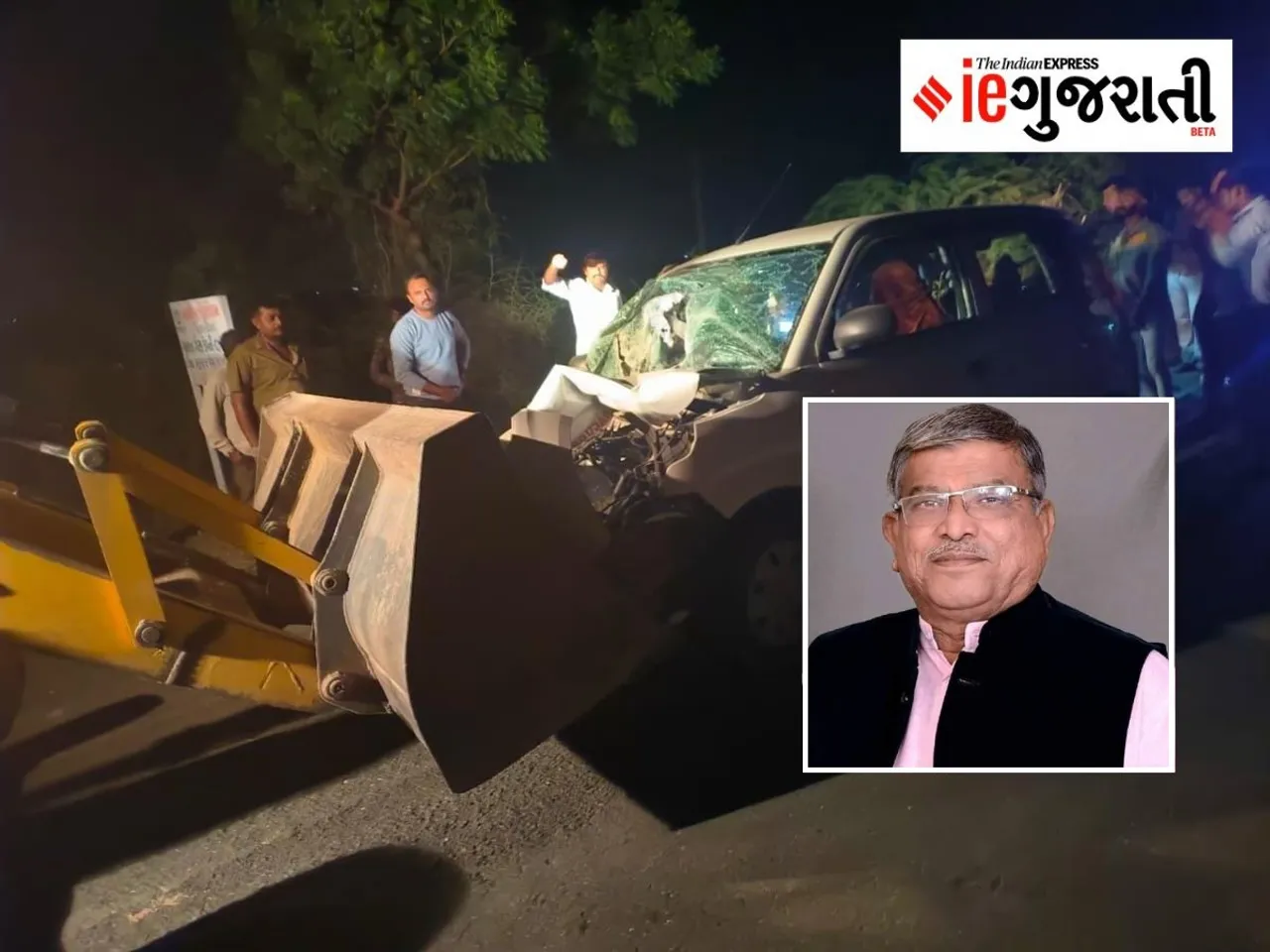 V V Vaghasia died in a car accident