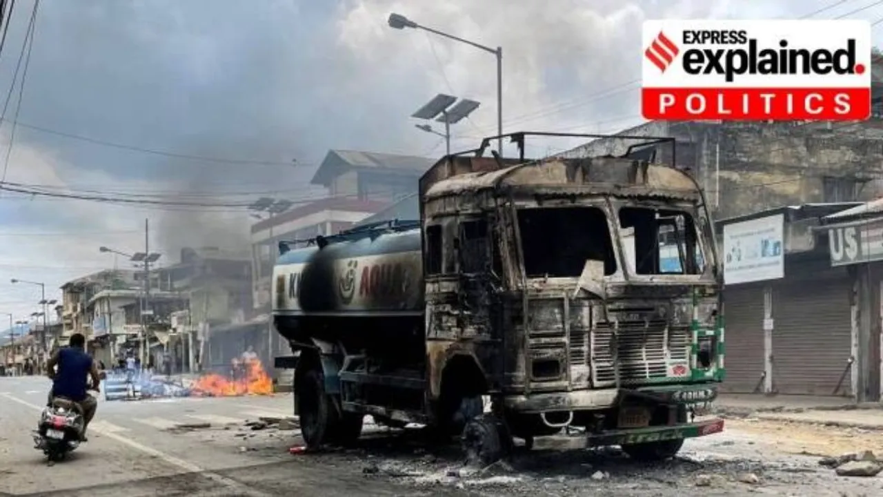 Manipur, Manipur violence