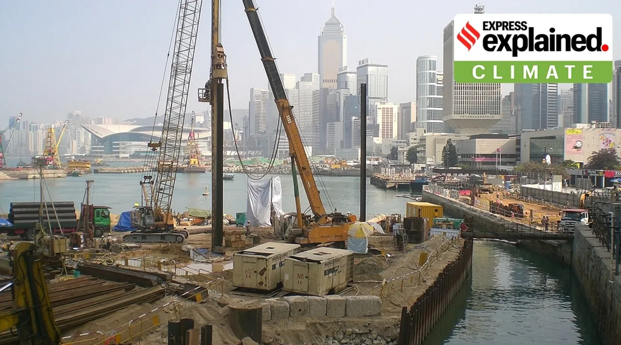 Land reclamation, sea level rise