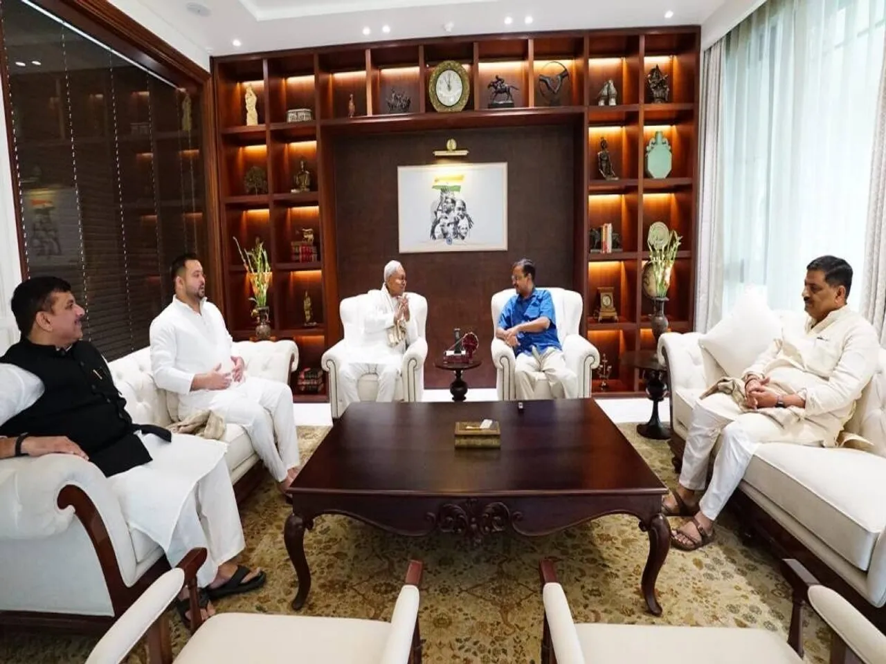 Nitish Kumar, Arvind Kejriwal