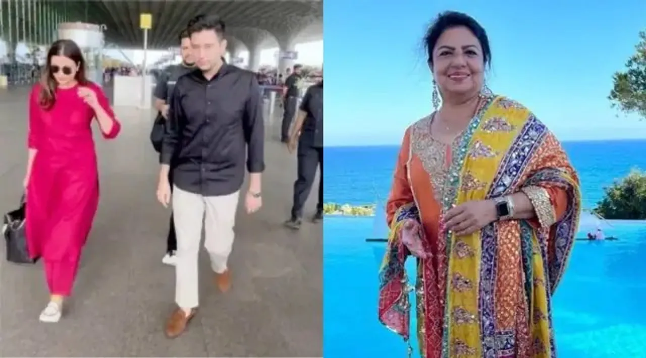 Madhu Chopra extended her best wishes to Parineeti Chopra and Raghav Chadha. (Photo: Madhu Chopra/Instagram, Varinder Chawla)