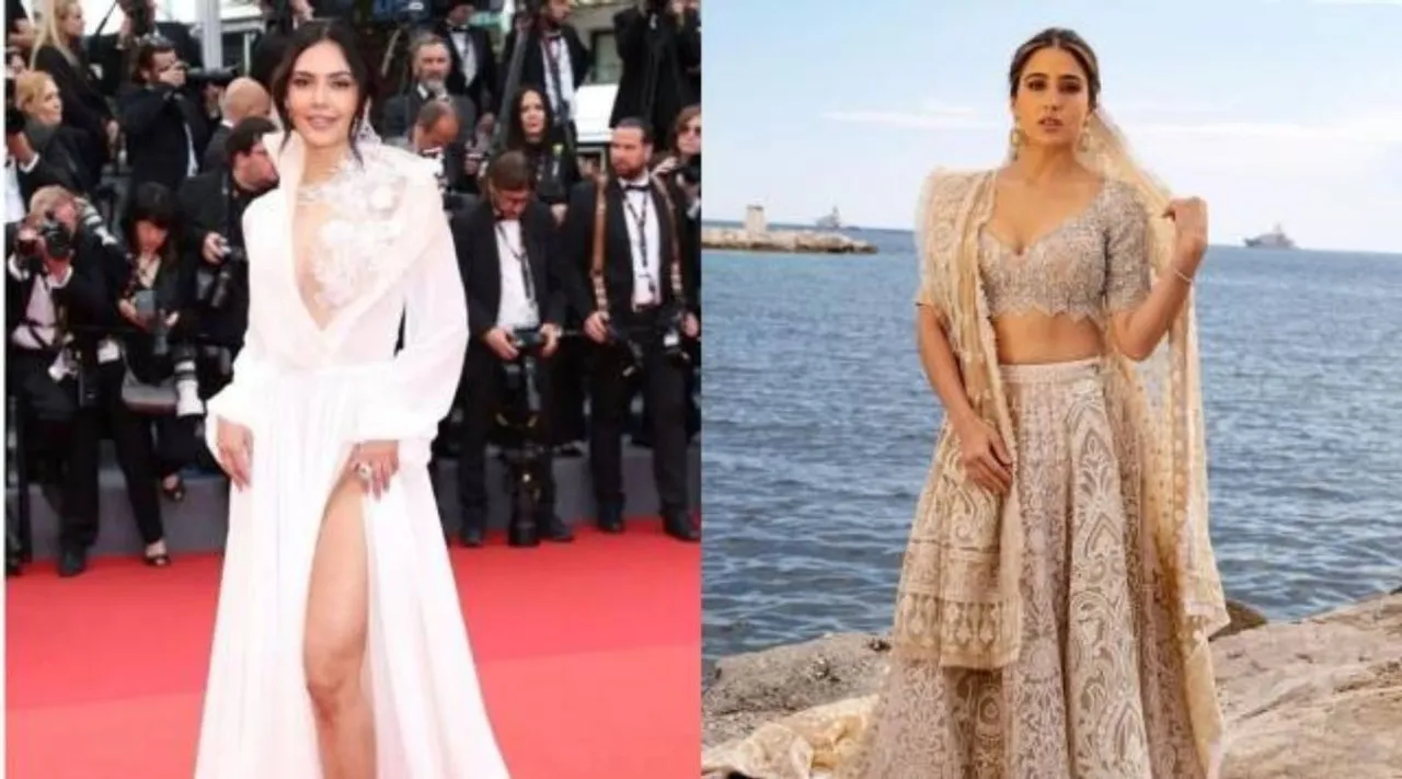 caans 2023 sara ali khan and esha gupta