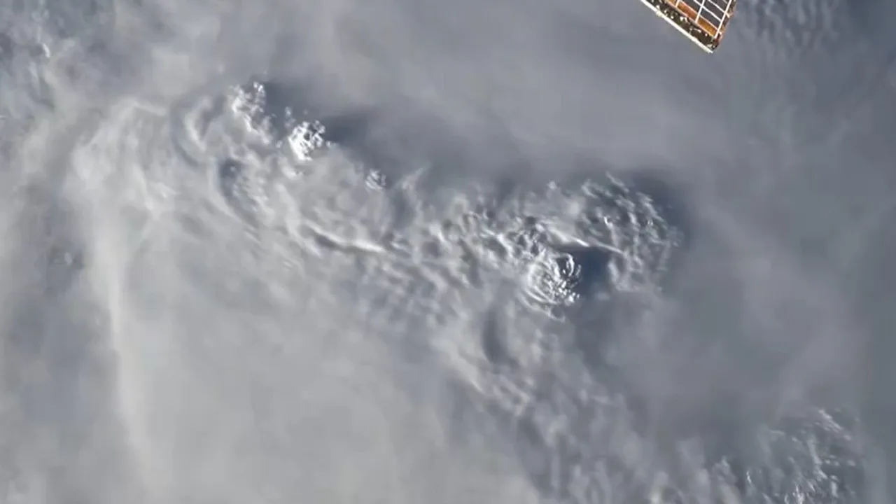 Cyclone Biporjoy from space