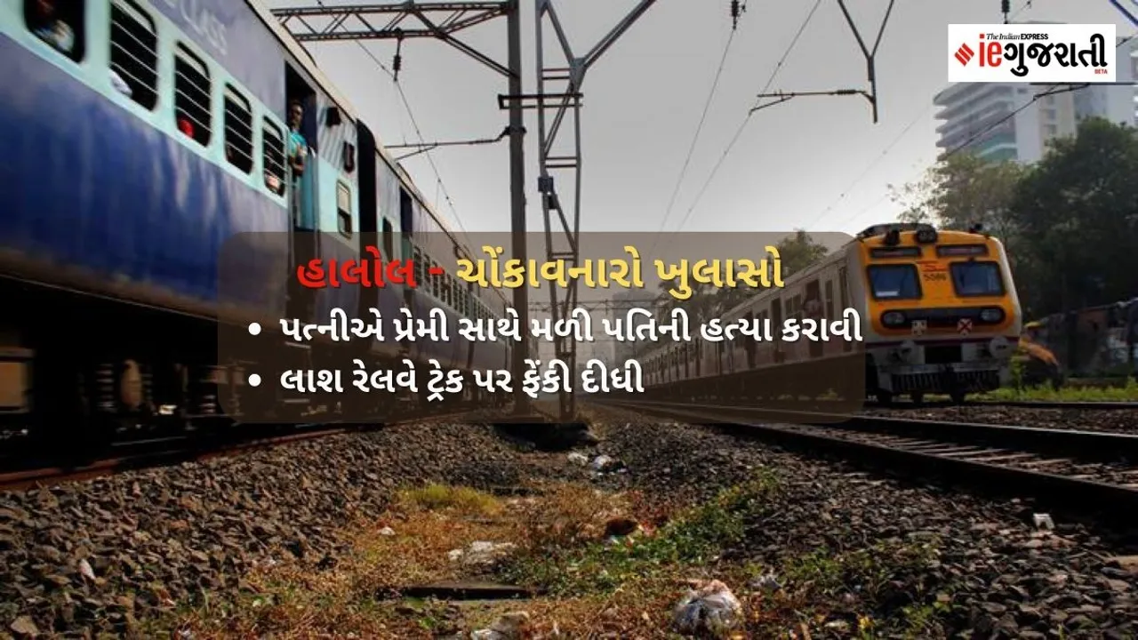 Halol Savli Wife killed her husband