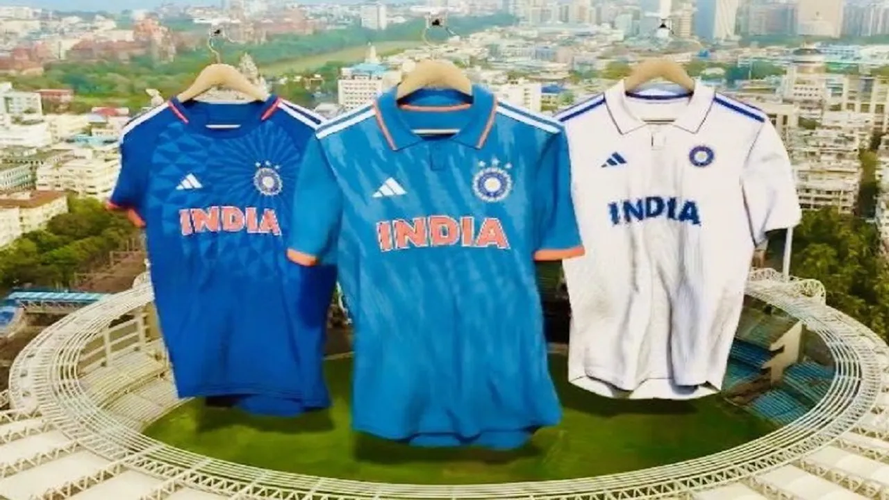 Indian Cricket Team Jersey Launch