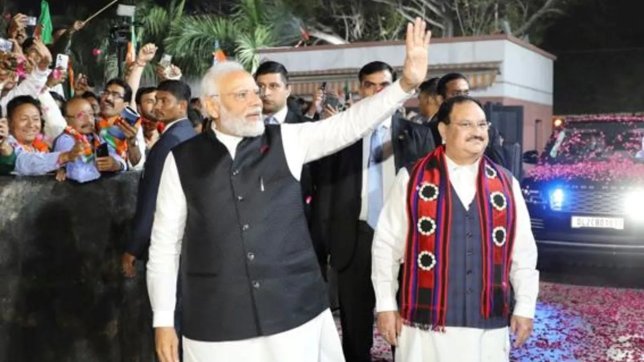 PM Modi News in Gujarati | PM Modi BJP Meeting | BJP J P Nadda