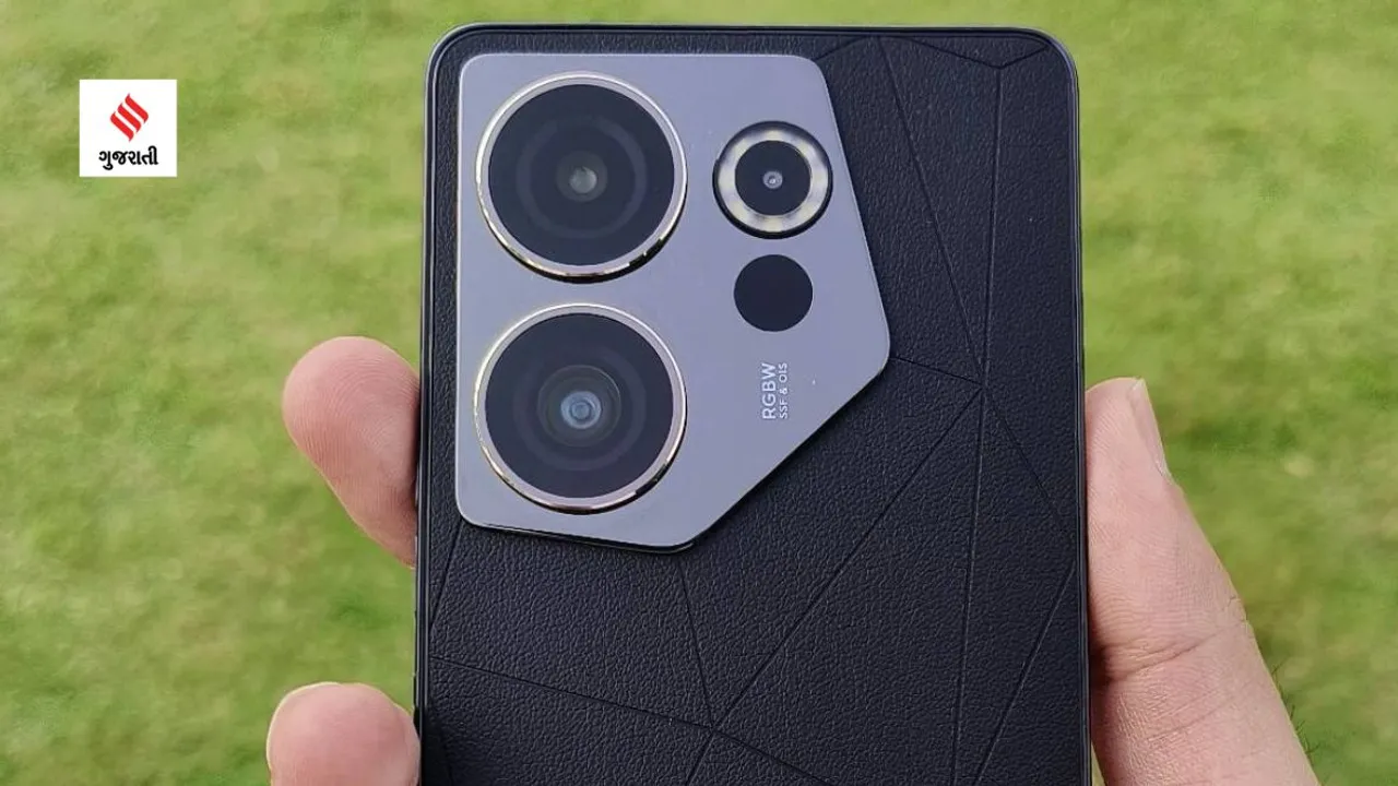 Tecno Camon 20 Pro 5G (Image: Zohaib Ahmed/Indian Express)