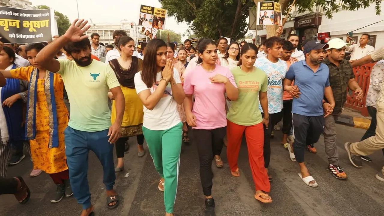 Wrestlers Protest, delhi police